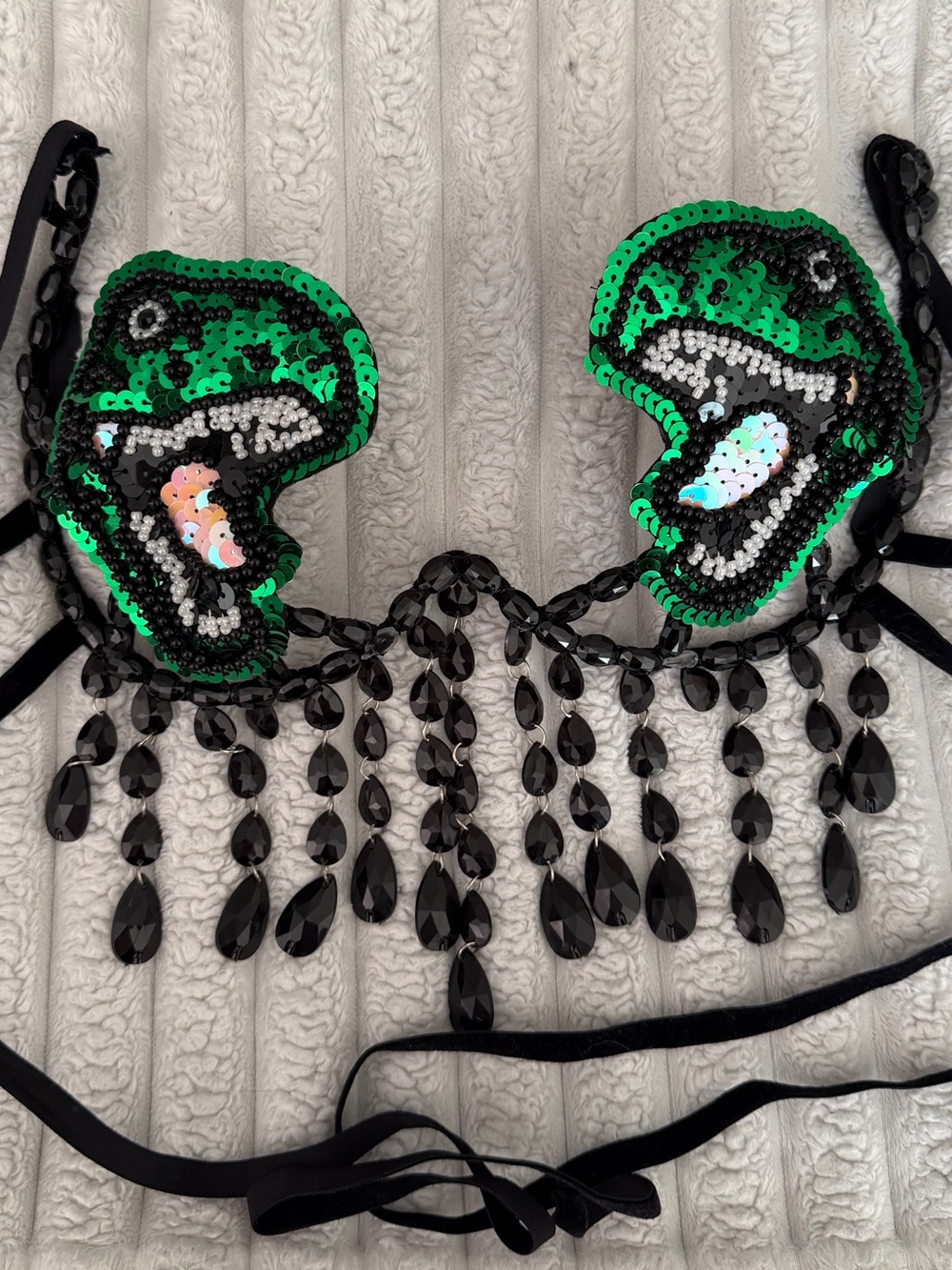 iHeartRaves Going Wild T-Rex Bra 🦖comes with FREE GIFTS🦖